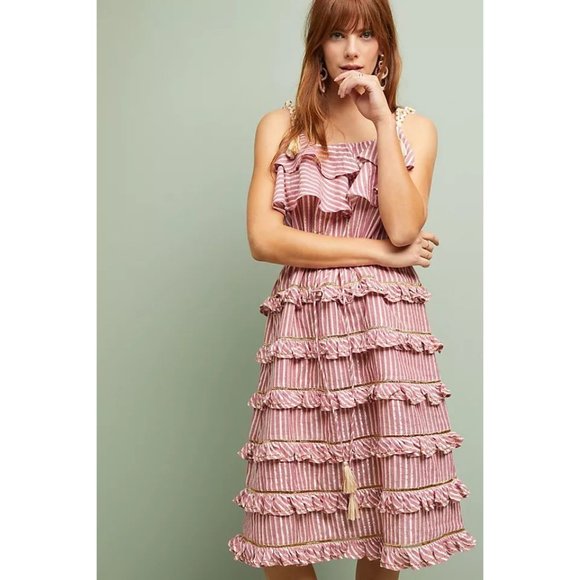 Anthropologie Dresses & Skirts - Anthropologie Misa Los Angeles Carson Tiered Dress size XS